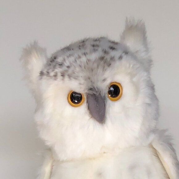 Hansa Handcrafted 16 Inch (41 CM)  Snow Owl Stuffed Animal Brand New w/ Tag - Picture 12 of 14